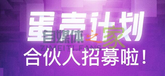 蛋壳计划|西瓜视频招募百万IP达人孵化合伙人-自媒体之家