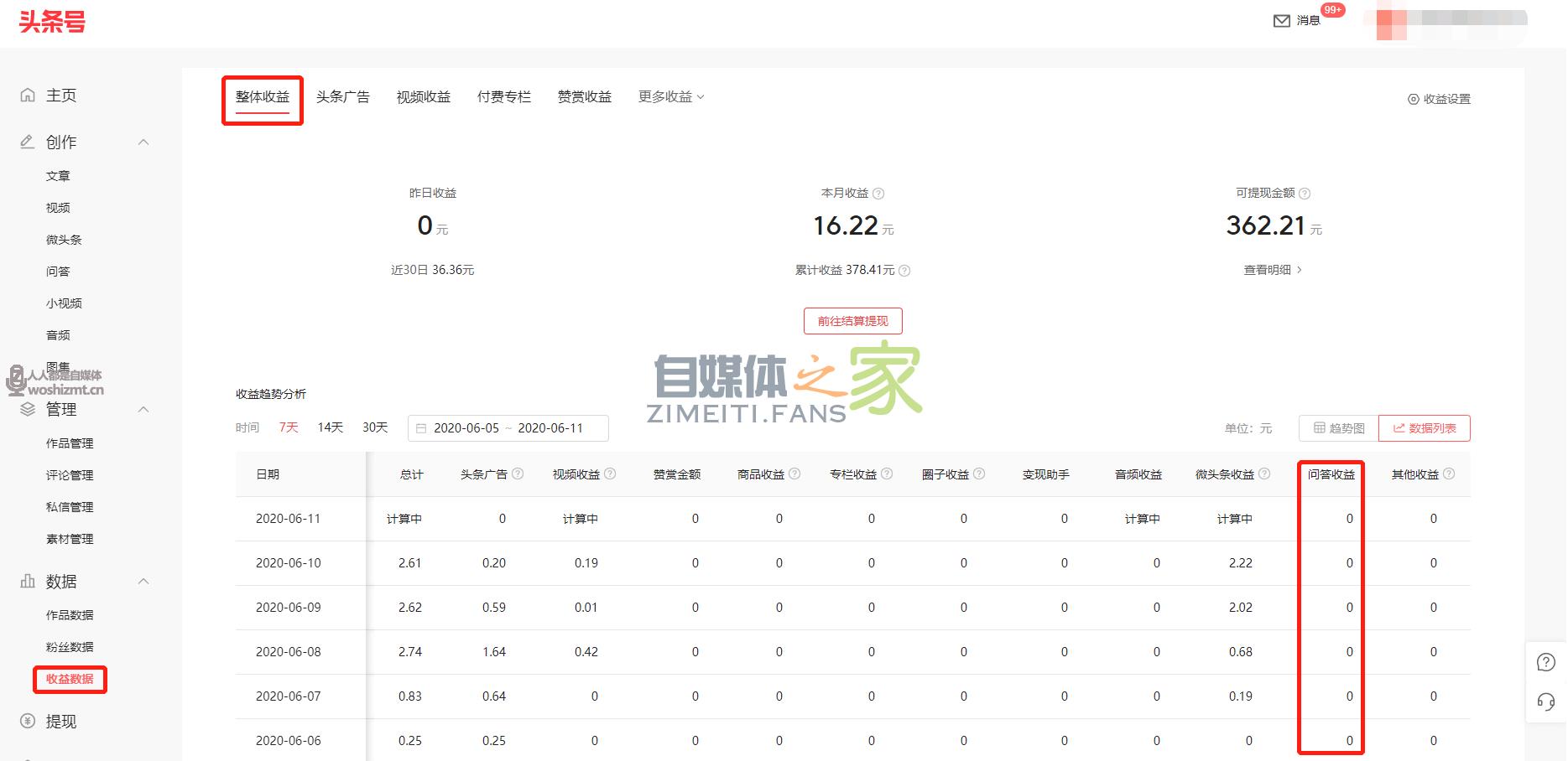 如何开通头条西瓜问答创作收益 20220327042504-623fe7209ff37.jpg