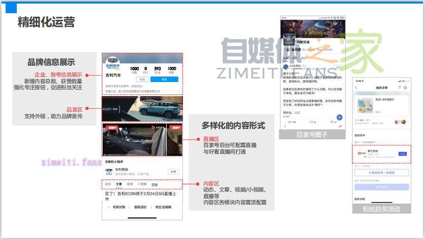 《企业百家号运营指南手册》
