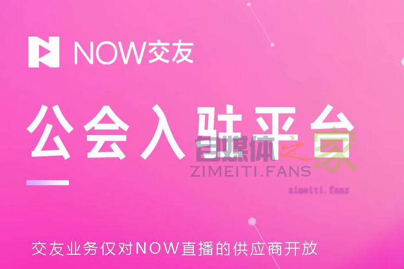 NOW交友公会招募分成政策及扶持计划V7.0（2020年8月）-自媒体之家